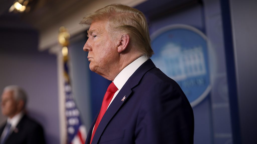 Coronavirus: Trump to defy 'voluntary' advice for Americans to wear masks