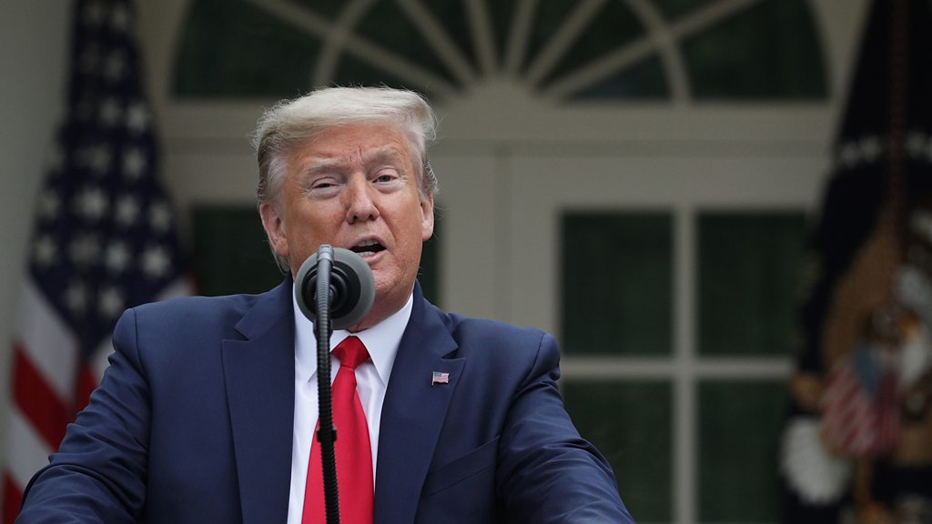 Coronavirus: US to halt funding to WHO, says Trump