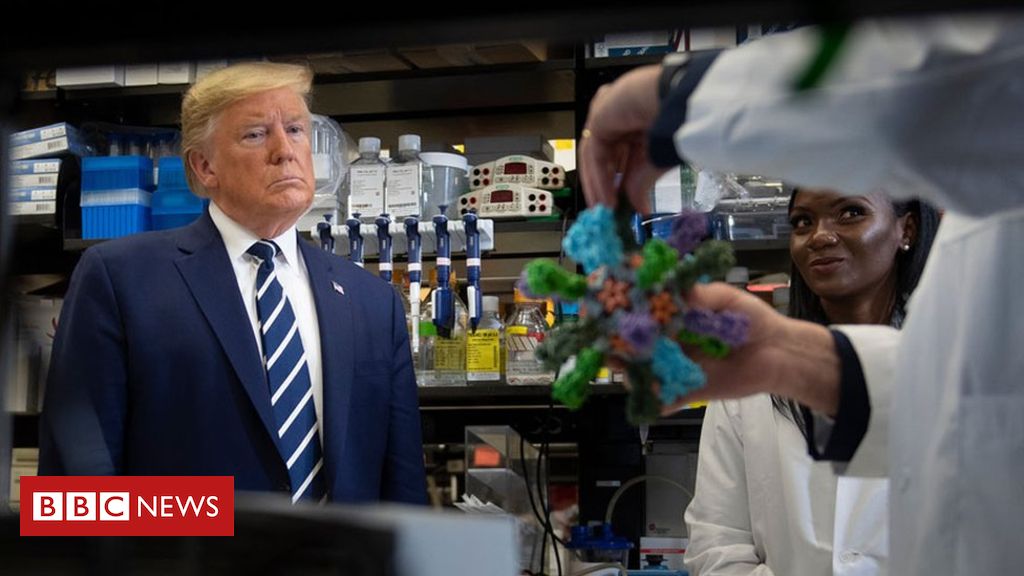 Coronavirus: Six of President Trump's claims fact-checked