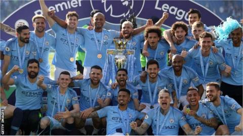 Manchester City won the Premier League title in 2018-19