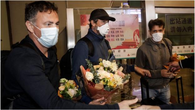 Coronavirus: Chinese Super League team return home to Wuhan after 104 days abroad