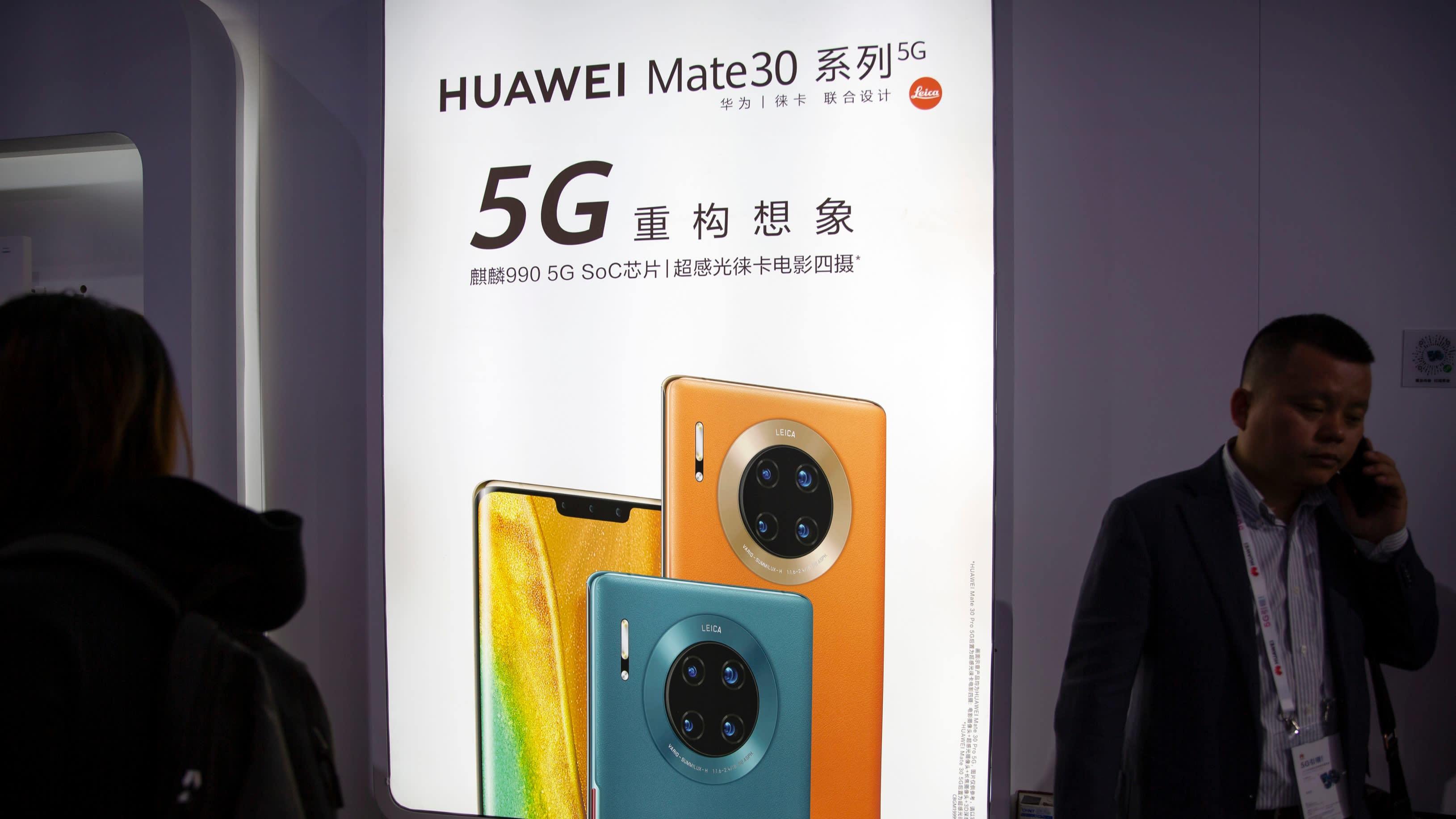 Huawei hoãn sản xuất flagship Mate vì lệnh cấm của Mỹ