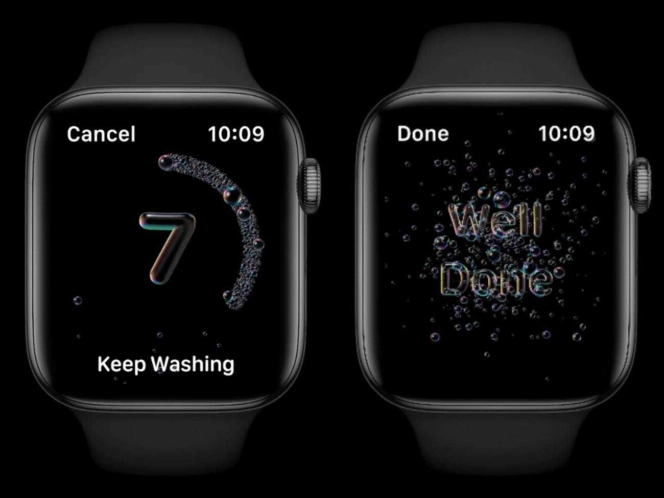 Apple Watch phát hiện người dùng có rửa tay đủ lâu hay không