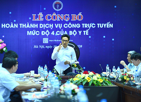Bộ Y tế và Bộ TT&TT hoàn thành 100% dịch vụ công trực tuyến mức 4