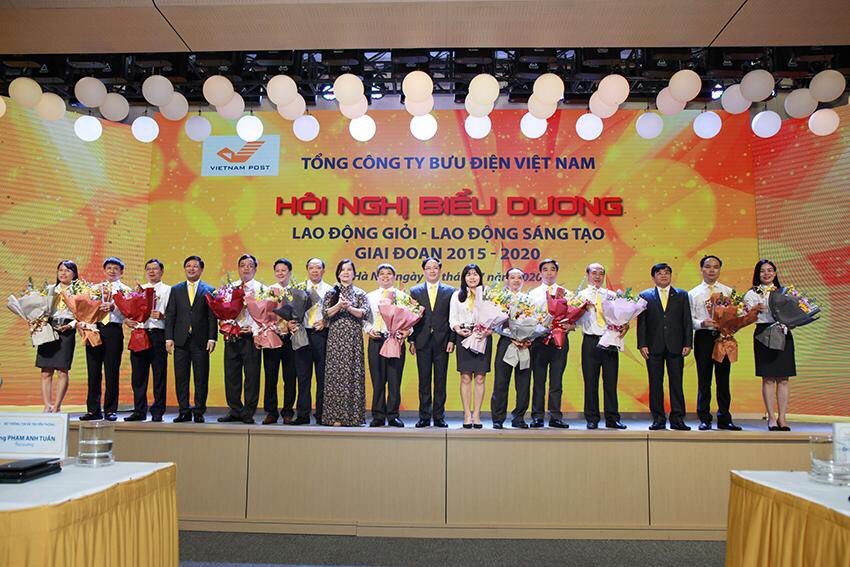 'Lao động giỏi, lao động sáng tạo đã giúp Vietnam Post đổi mới thành công'