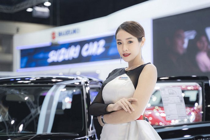 Ngam dan my nhan xinh dep tai Thailand International Motor Expo 2019 hinh anh 2