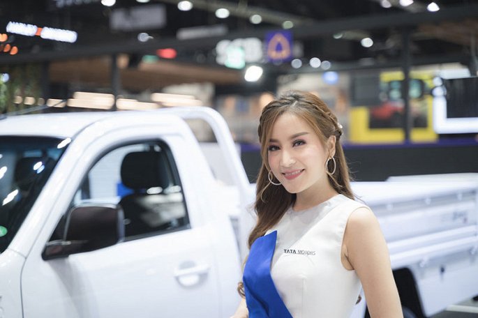 Ngam dan my nhan xinh dep tai Thailand International Motor Expo 2019 hinh anh 8