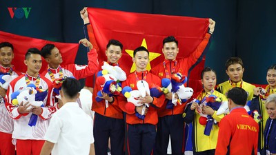 Vietnamese athletes win 70 gold medals during ongoing SEA Games 30