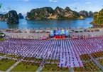 Thousands enthusiastic about Yoga Day in Ha Long