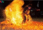 Fire dance of Red Dao in Dien Bien province