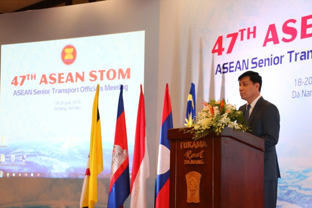 asean senior transport officials meeting opens in danang hinh 2