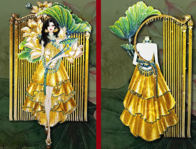 popular national costume entries revealed for hoang thuy’s miss universe show hinh 10