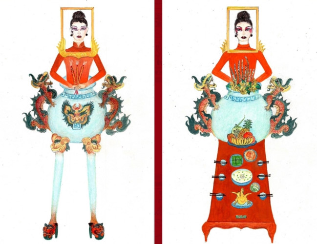 popular national costume entries revealed for hoang thuy’s miss universe show hinh 2