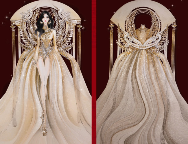 popular national costume entries revealed for hoang thuy’s miss universe show hinh 3