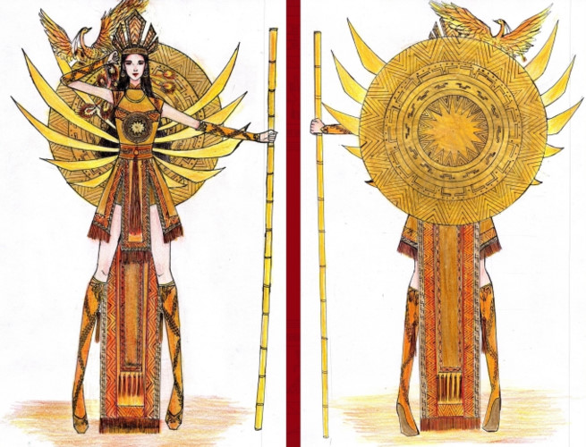 popular national costume entries revealed for hoang thuy’s miss universe show hinh 5