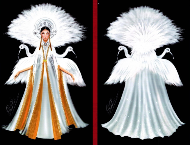 popular national costume entries revealed for hoang thuy’s miss universe show hinh 9