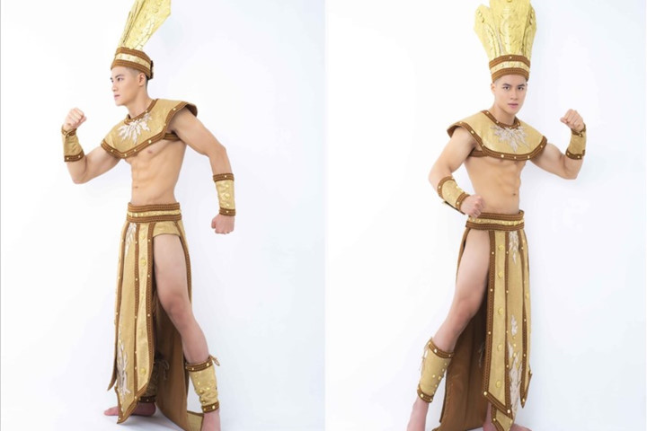 hieu duc unveils national costume for mister national universe 2019 hinh 5