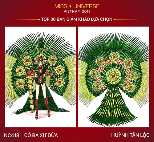 top 30 national costume entries unveiled to hoang thuy hinh 3