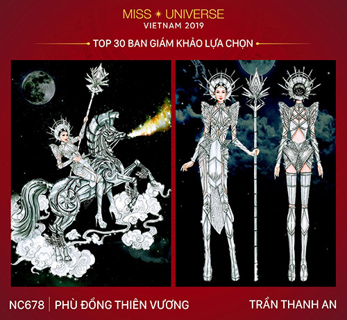 top 30 national costume entries unveiled to hoang thuy hinh 6