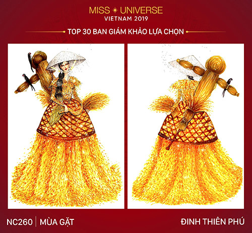 top 30 national costume entries unveiled to hoang thuy hinh 7