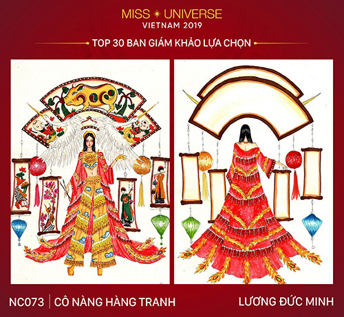 top 30 national costume entries unveiled to hoang thuy hinh 8