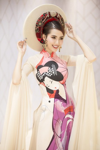 latest ao dai collection by nhat dung unveiled at mottainai festival hinh 2