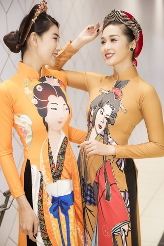 latest ao dai collection by nhat dung unveiled at mottainai festival hinh 4