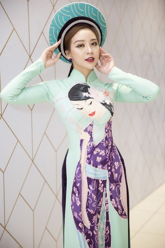 latest ao dai collection by nhat dung unveiled at mottainai festival hinh 6