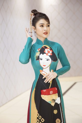 latest ao dai collection by nhat dung unveiled at mottainai festival hinh 7