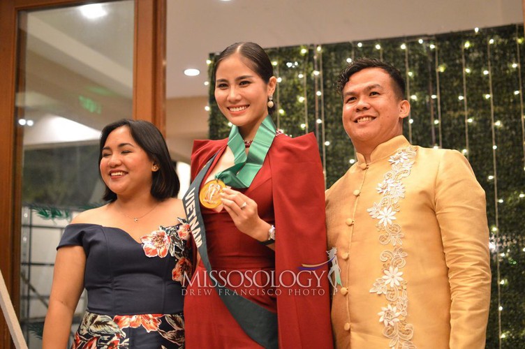 hoang hanh receives gold medal in miss earth’s resort wear segment hinh 6