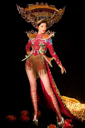 kieu loan unveils national costume ahead of miss grand international show hinh 4