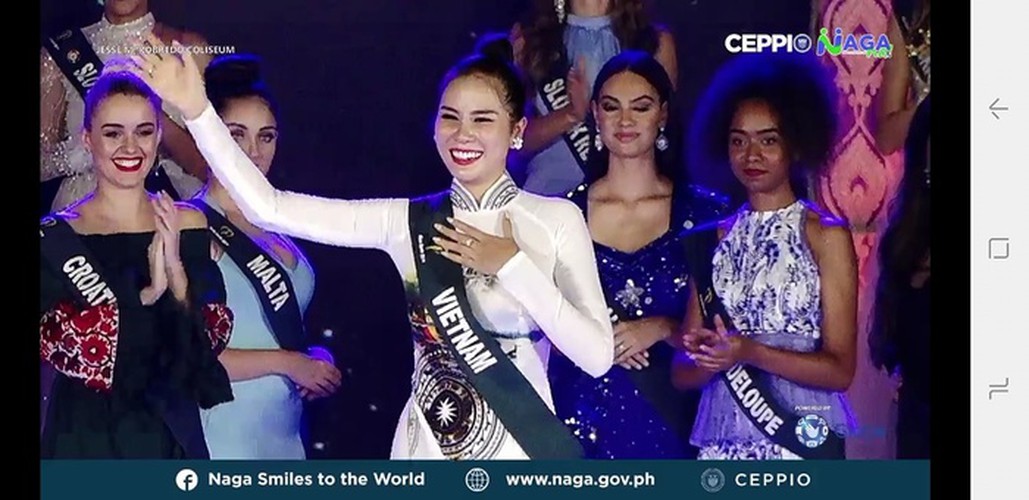hoang hanh achieves another medal win at miss earth 2019 hinh 3