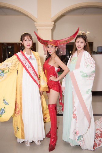 yen nhung in top 5 of national costume segment at miss tourism queen worldwide hinh 3