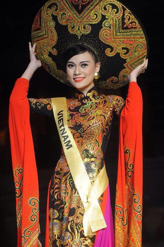 vietnamese beauties enjoying national costume wins at global pageants hinh 2