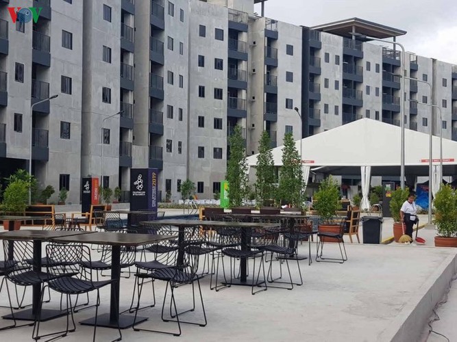inside view of the athletes’ village ahead of the opening ceremony of the sea games 30 hinh 3