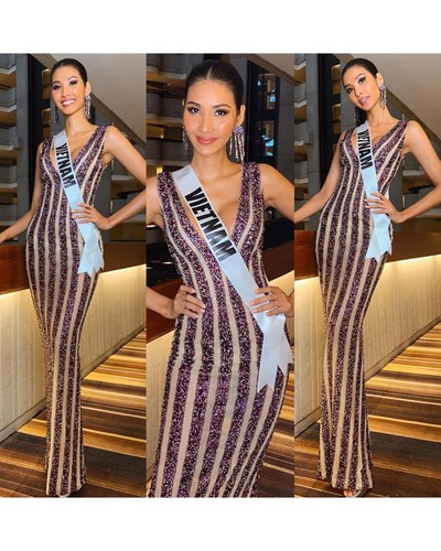 hoang thuy finishes among the top 20 of miss universe 2019 hinh 7