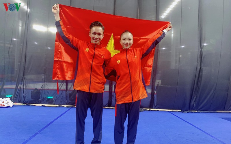 vietnamese athletes win 70 gold medals during ongoing sea games 30 hinh 12