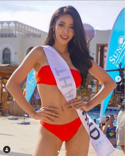 thuy an puts in confident display at swimsuit segment of miss intercontinental hinh 4
