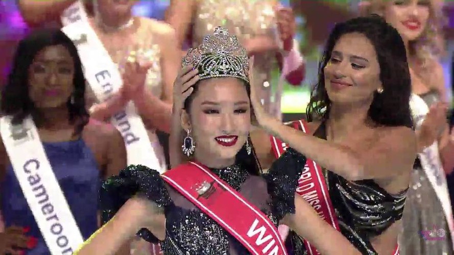 thanh khoa wins world miss university 2019 crown hinh 3