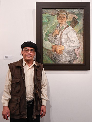 vietnam museum of fine arts hosts exhibition showcasing artwork on military hinh 9