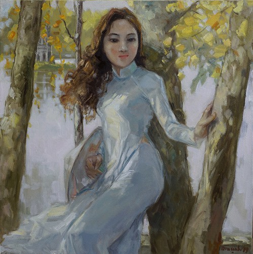 exhibition to honour the beauty of traditional ao dai held in hanoi hinh 7