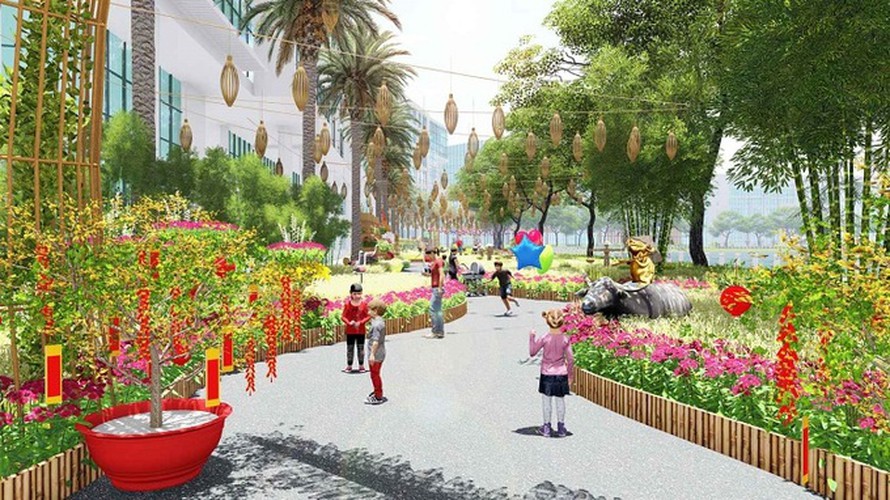 phu my hung set to host spring flower festival 2020 on jan. 17 hinh 1