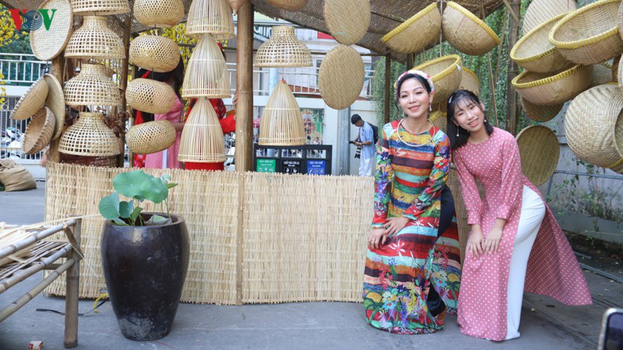 visitors to hcm city in awe of streets covered in apricot blossoms hinh 5