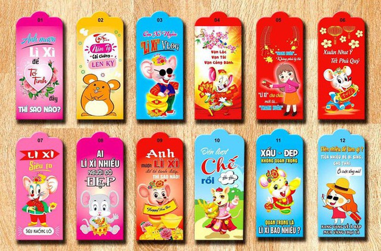 unique lucky money envelopes available for tet hinh 3