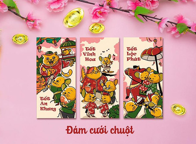  unique lucky money envelopes available for tet hinh 8
