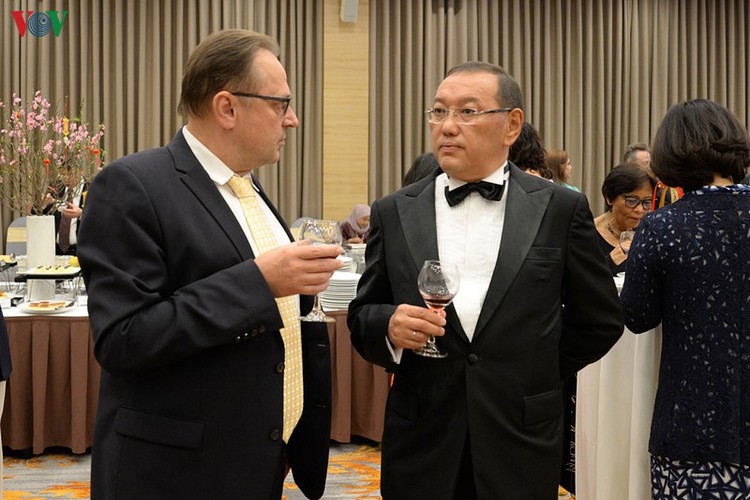 diplomatic representatives hosted by deputy pm at new year banquet hinh 18