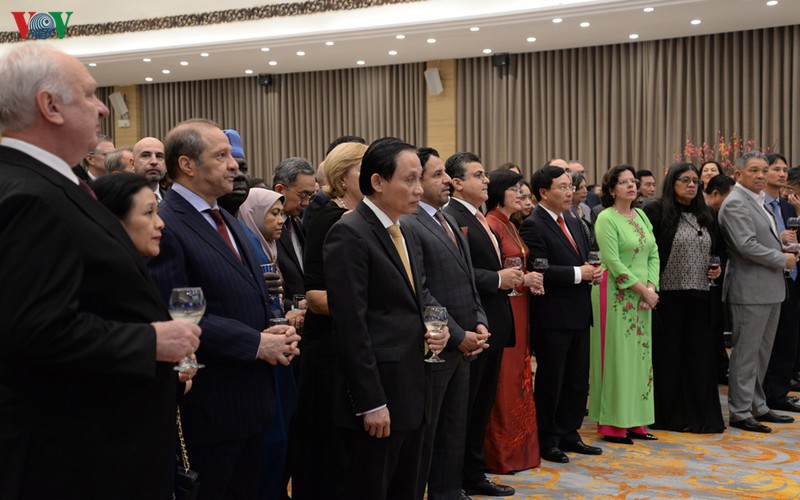 diplomatic representatives hosted by deputy pm at new year banquet hinh 4