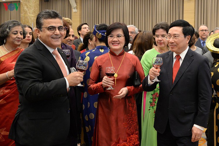 diplomatic representatives hosted by deputy pm at new year banquet hinh 5