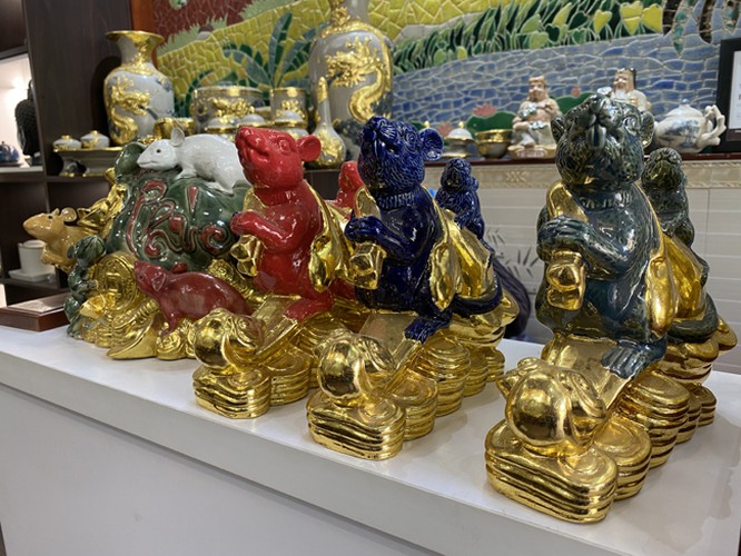 mice-shaped ceramic products go on sale in bat trang village hinh 8