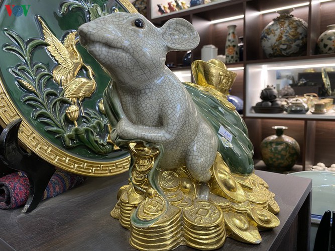 mice-shaped ceramic products go on sale in bat trang village hinh 9